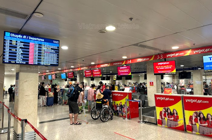 Lưu ý quầy check-in tại sân bay của hãng hàng không đã mua vé | Sân bay Tân Sơn Nhất Sài Gòn