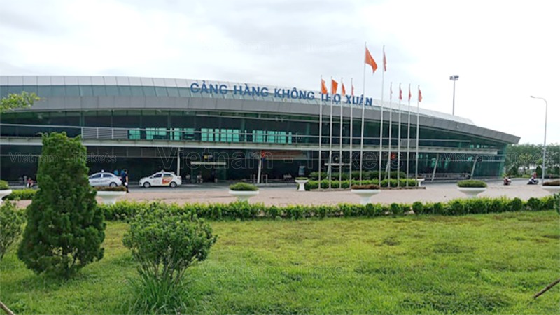 Khuôn viên bên ngoài nhà ga hành khách | Sân bay Thọ Xuân tỉnh Thanh Hóa