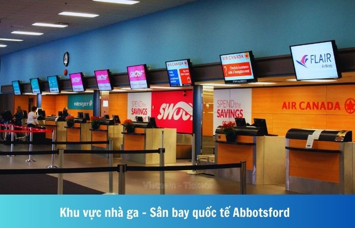 Tổng quan về nhà ga sân bay Abbotsford (YXX)