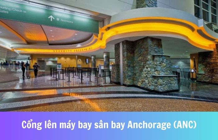 Sân bay Anchorage (ANC) cung cấp nhiều cổng lên máy bay khác nhau