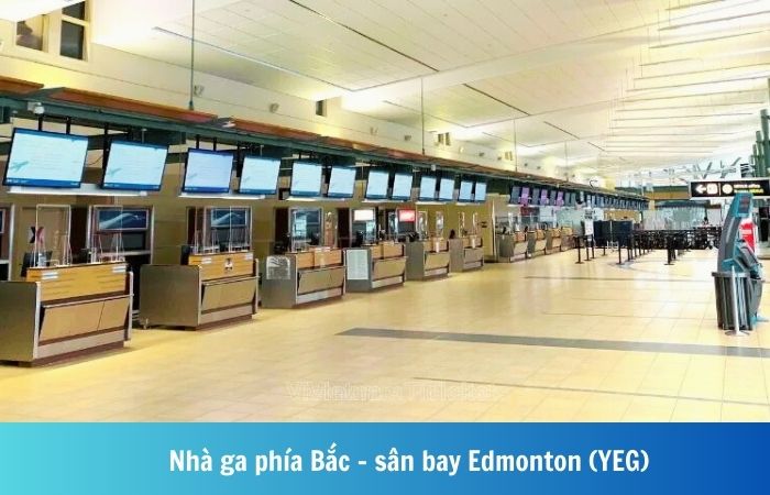 Sân bay Edmonton (YEG) - Khu vực nhà ga phía Bắc