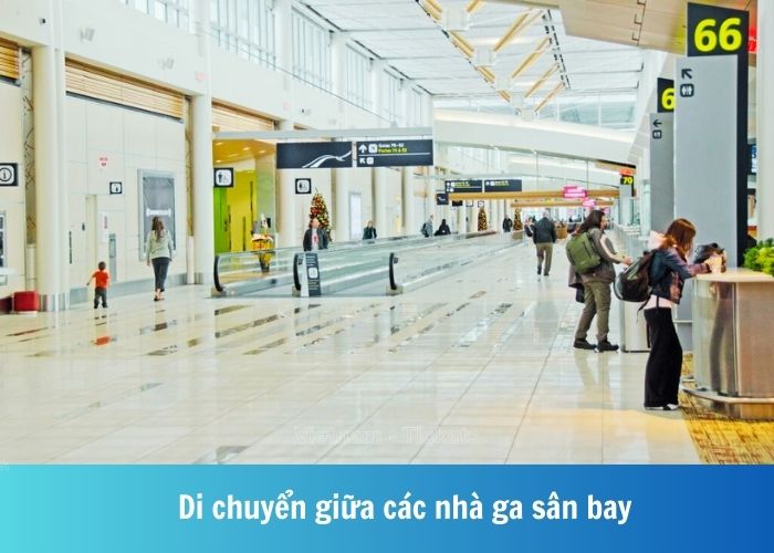 Hai nhà ga trang bị lối di chuyển nhanh chóng, tiện lợi