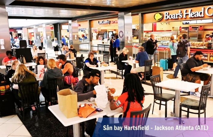 Sân bay Hartsfield - Jackson Atlanta (ATL) cung cấp nhiều dịch vụ tiện ích khác nhau