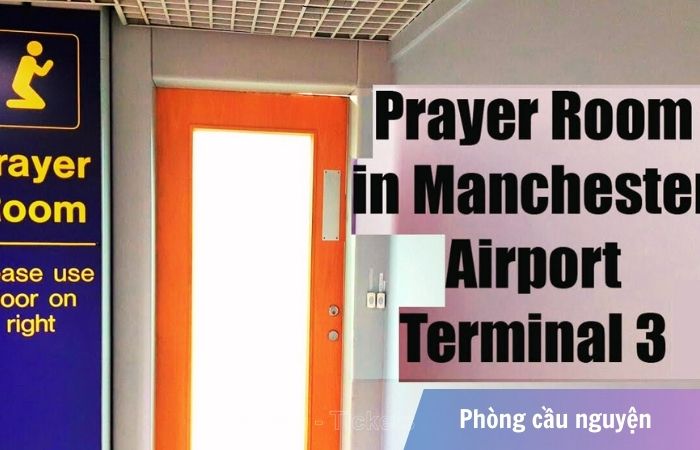 Khu vực phòng cầu nguyện - Nhà ga số 3 tại sân bay Manchester (MAN) 