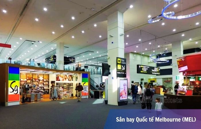 Một số cửa hàng tại nhà ga số 2 (sân bay Melbourne)