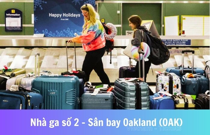 Nhà ga số 2 - Sân bay Oakland (OAK)