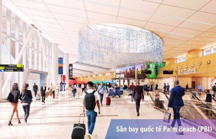 Nhà ga 2 tại sân bay Palm Beach (PBI)