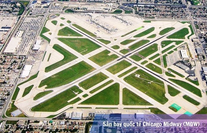 Sân bay Chicago Midway thuộc thành phố Chicago, bang Illinois