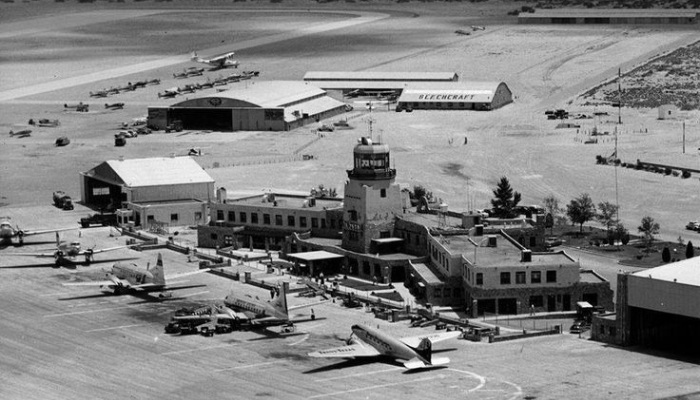 Hình ảnh sân bay quốc tế El Paso năm 1950