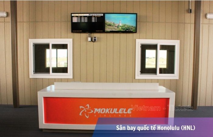 Nhà ga số 3 là trung tâm hoạt động chính của hãng Mokulele Airlines