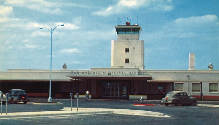 Sân bay San Antonio Municipal Airport khi vừa thành lập