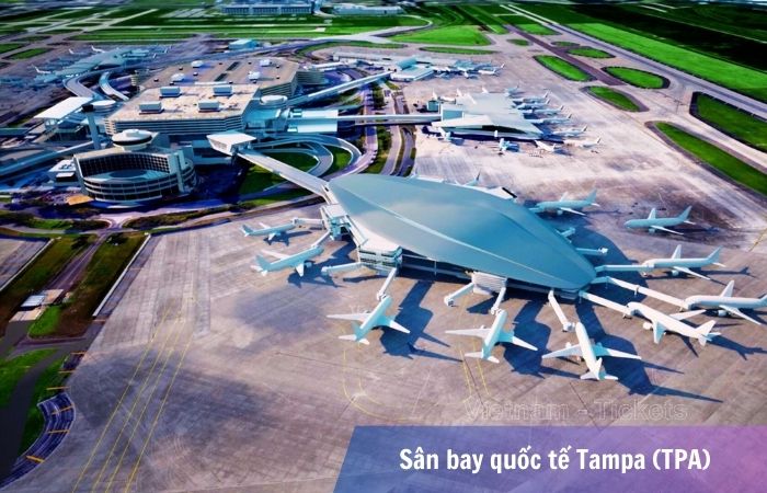 Sân bay quốc tế Tampa (TPA) là cảng hàng không quan trọng của Florida