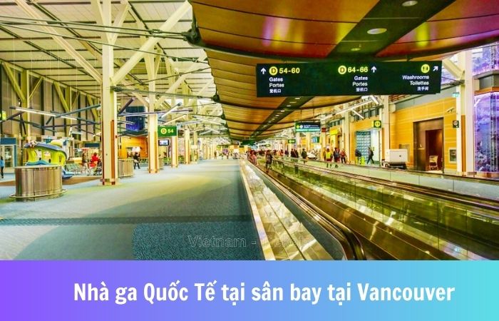 Nhà ga quốc tế của sân bay Vancouver (YVR) 