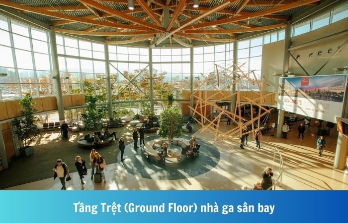 Tầng Trệt (Ground Floor) - Sân bay quốc tế Victoria