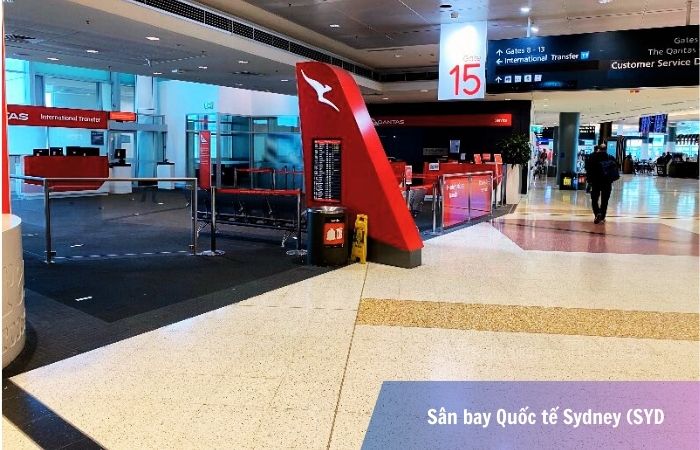 Quầy đổi tiền tại nhà ga sân bay Sydney (SYD)