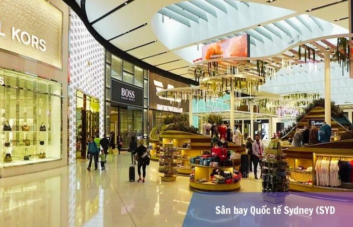 Các cửa hàng mua sắm tại Nhà ga số 2 (sân bay Sydney)