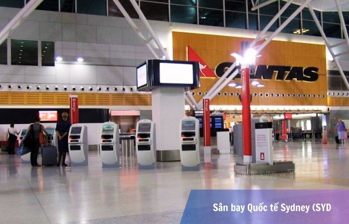 Các quầy thủ tục tại Nhà ga số 2 (sân bay Sydney)