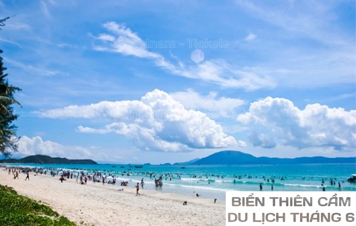 Vui chơi tắm biển tại bãi biển Thiên Cầm, Hà Tĩnh | Tháng 6 nên đi du lịch ở đâu?