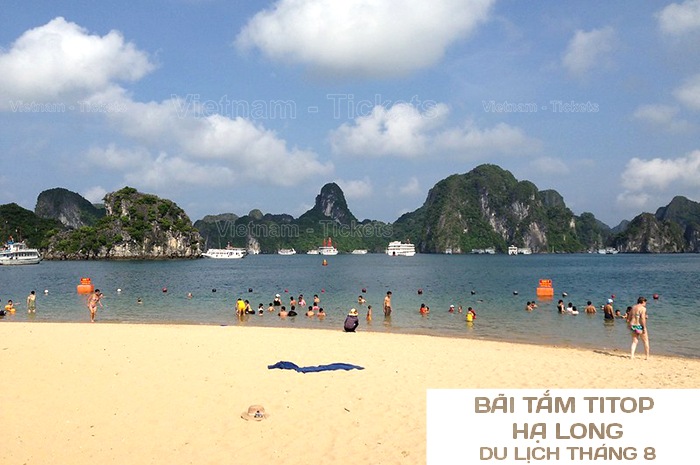 Vui chơi tắm biển Hạ Long | Tháng 8 nên đi du lịch ở đâu?