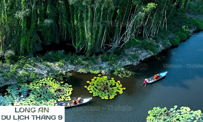 Trải nghiệm du lịch sông nước tại Long An | Tháng 9 nên đi du lịch ở đâu?