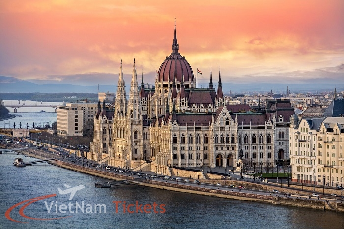 Hungarian Parliament and Buda Castle Hungary