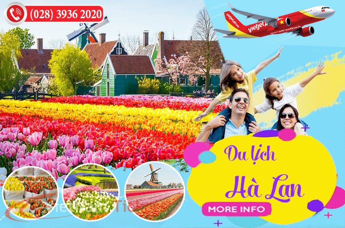 Những nơi tốt nhất để ngắm hoa tulip ở Hà Lan