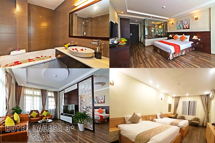 Hotel Lacasa 3* - Sapa | Tour Hà Nội Sapa 4N3Đ