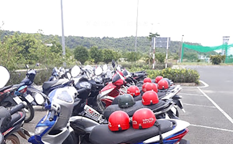 Có nhiều đơn vị cho thuê xe máy giao xe tại sân bay Phú Quốc | Từ sân bay Phú Quốc vào thành phố