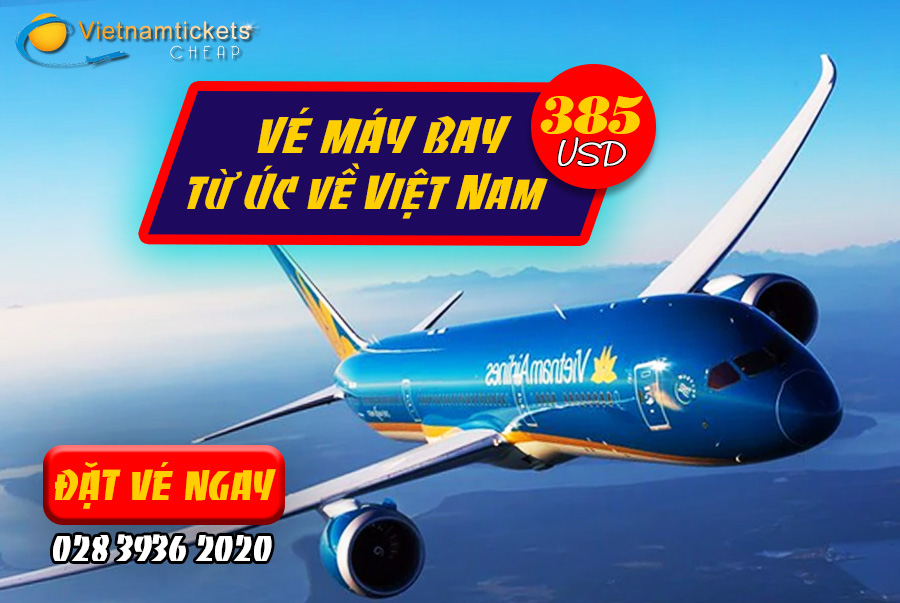 Khuyến mãi vé máy bay từ Úc về Việt Nam