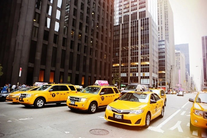 Taxi là phương tiện di chuyển phổ biến tại thành phố Calgary
