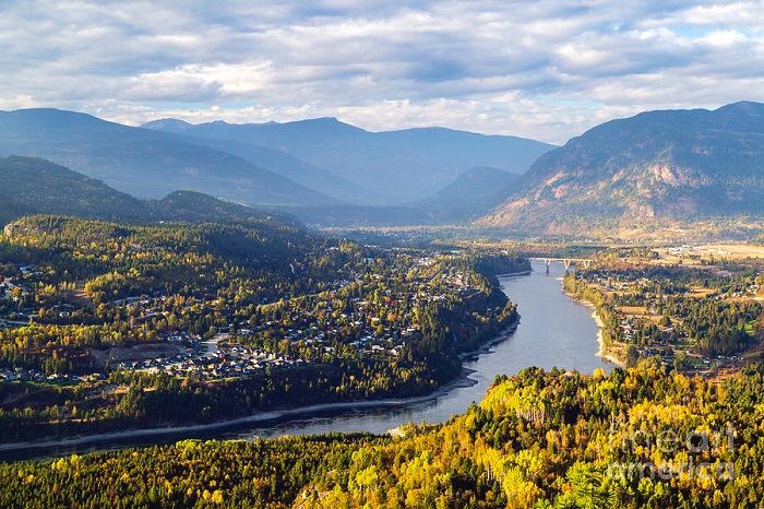 Thành phố Castlegar thuộc bang British Columbia, Canada