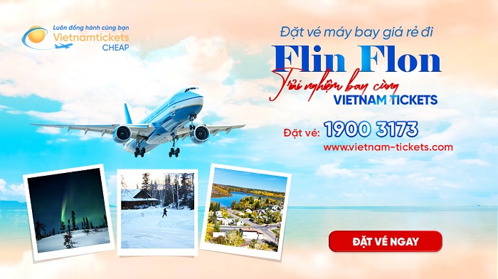 Đặt vé máy bay đi Flin Flon giá rẻ tại Vietnam Tickets