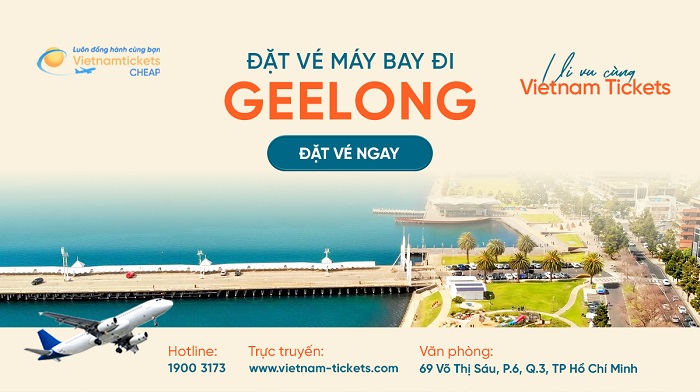 Đặt vé máy bay đi Geelong giá rẻ tại Vietnam Tickets