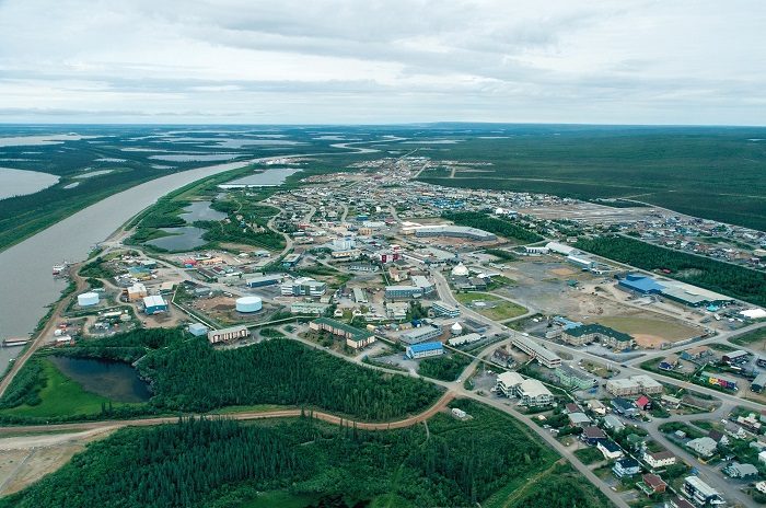 Thành phố Inuvik là cộng đồng lớn thứ ba tại Lãnh thổ Tây Bắc, Canada