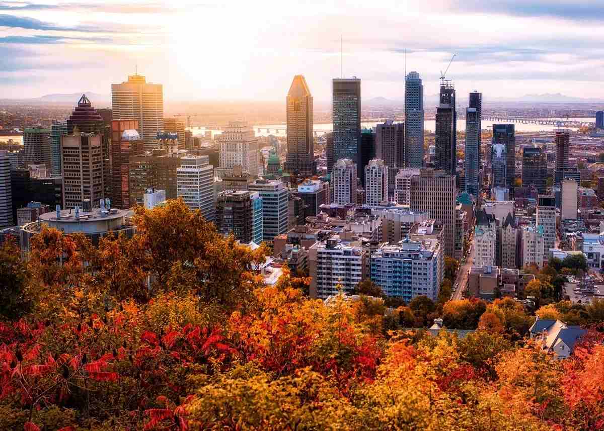 Vẻ đẹp Montreal vào mùa thu