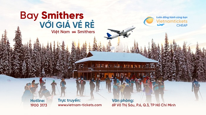 Đặt vé máy bay đi Smithers giá rẻ tại Vietnam Tickets