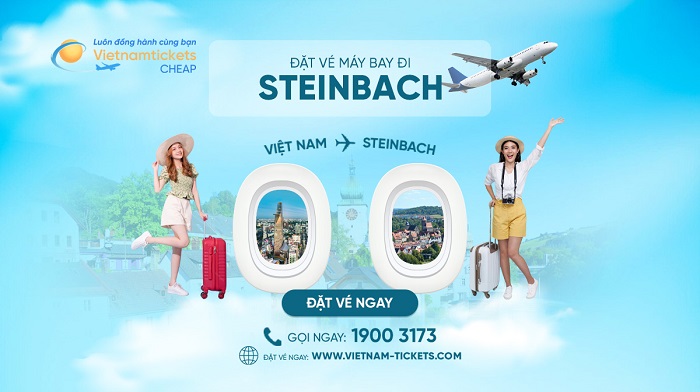 Đặt vé máy bay đi Steinbach giá rẻ tại Vietnam Tickets
