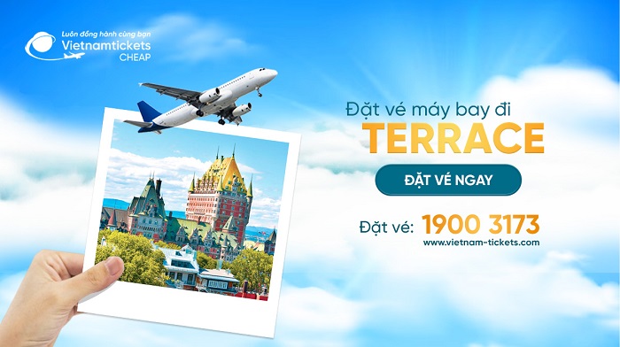Đặt vé máy bay đi Terrace giá rẻ tại Vietnam Tickets