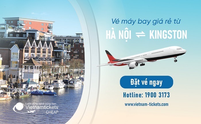 Vé máy bay từ Hanoi đi Kingston giá rẻ