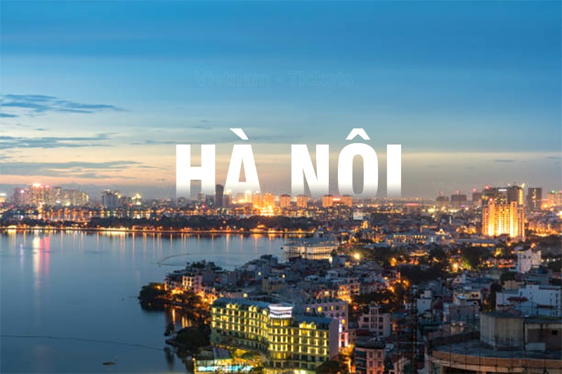 Đặt vé máy bay đi Hà Nội Bamboo Airways để khám phá tiết trời và khung cảnh lung linh của thủ đô về đêm nhé