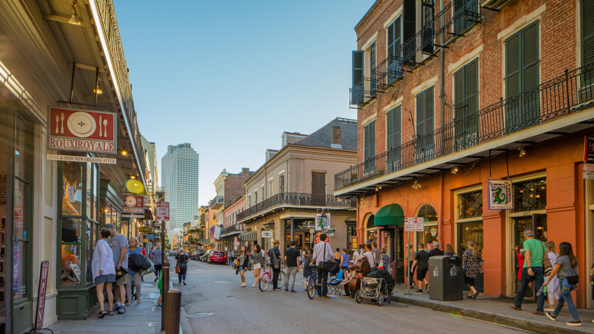 New Orleans nằm ở bang Louisiana là một trong những thành phố đáng sống nhất Hoa Kỳ