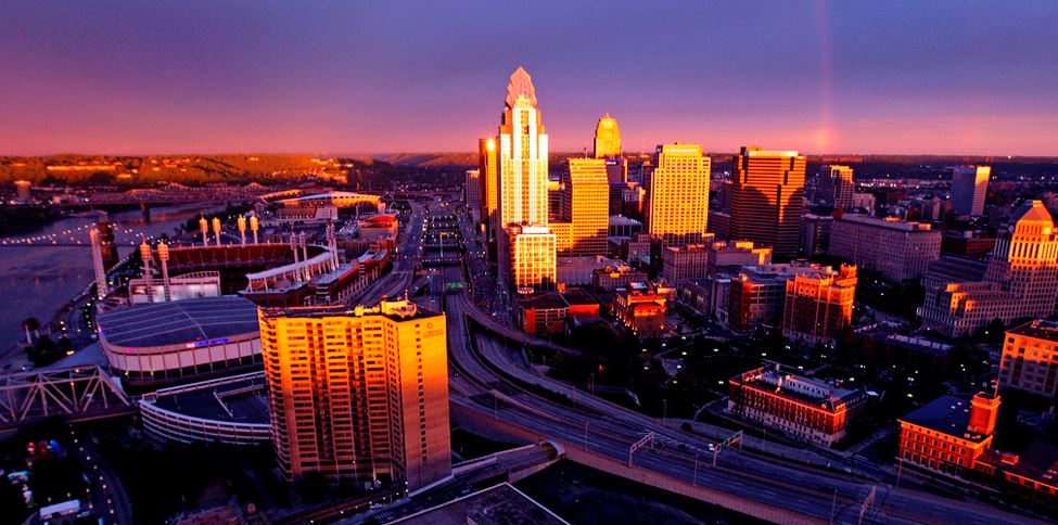 Cincinnati - Ohio được mệnh danh là “Thành phố nữ hoàng” hay “Hòn ngọc phương Tây"