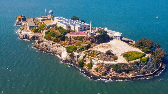 Alcatraz Island là điểm đến nổi tiếng của thành phố San Francisco