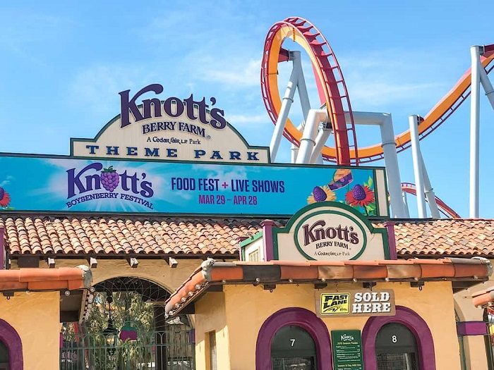 Knott's Berry Farm - Công viên giải trí hàng đầu nước Mỹ