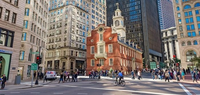 Thành phố Boston là điểm đến nổi bật trong các tour du lịch bờ Đông nước Mỹ
