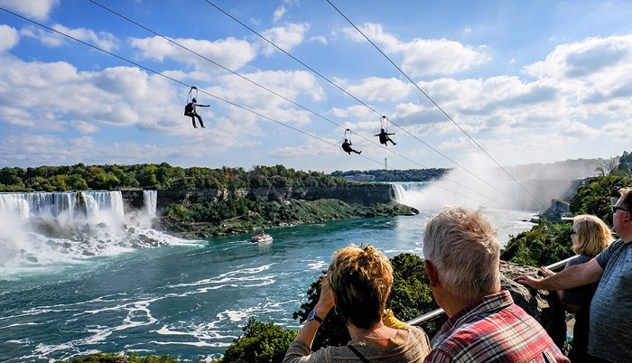 Bạn nên lựa chọn trang phục phù hợp để thuận tiện khám phá thác Niagara