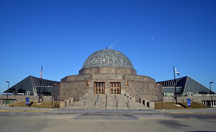 Cung thiên văn Adler là địa điểm nổi tiếng của Chicago