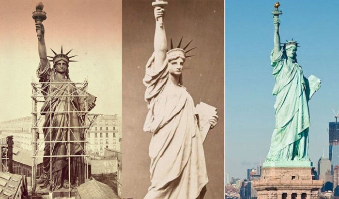 Tượng Nữ thần Tự do mang giá trị lịch sử lâu đời của nước Mỹ