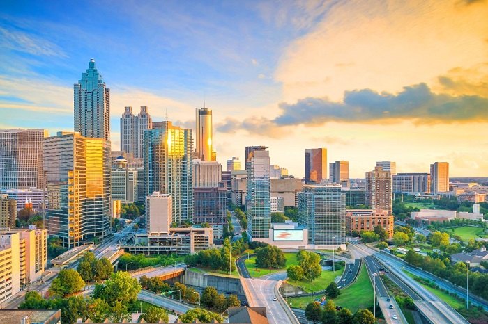 Thành phố Atlanta là thủ phủ xinh đẹp của Georgia