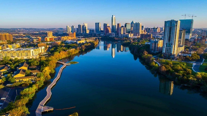 Thành phố Austin là thủ phủ của tiểu bang Texas, Mỹ